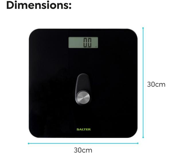 SALTER 9224 BK3R Bathroom Scales - Black image number 5