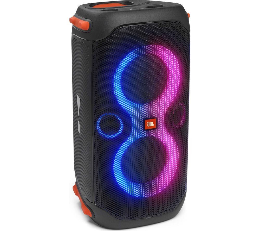 JBL PartyBox110 Portable Indoor and Outdoor Party Speaker with Built-In Lights, IPX4 Splashproof Design, Deep Bass, in Black & Breville Bold Vanilla Cream Electric Kettle | 1.7L | 3kW Fast Boil