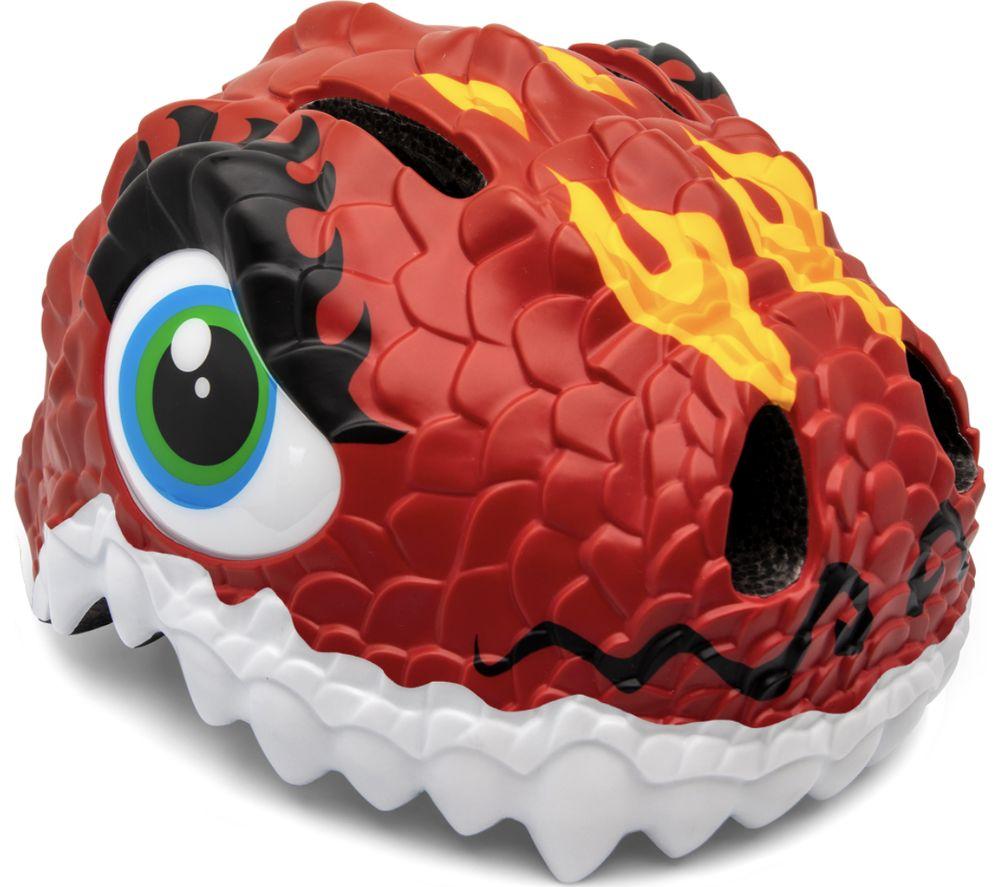 CRAZY SAFETY Dragon Bicycle Helmet - Red