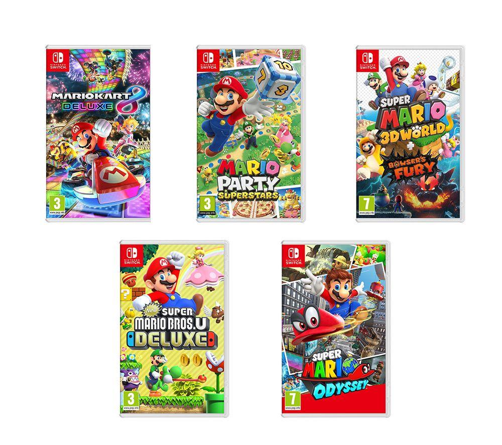 NINTENDO SWITCH Mario Games Bundle