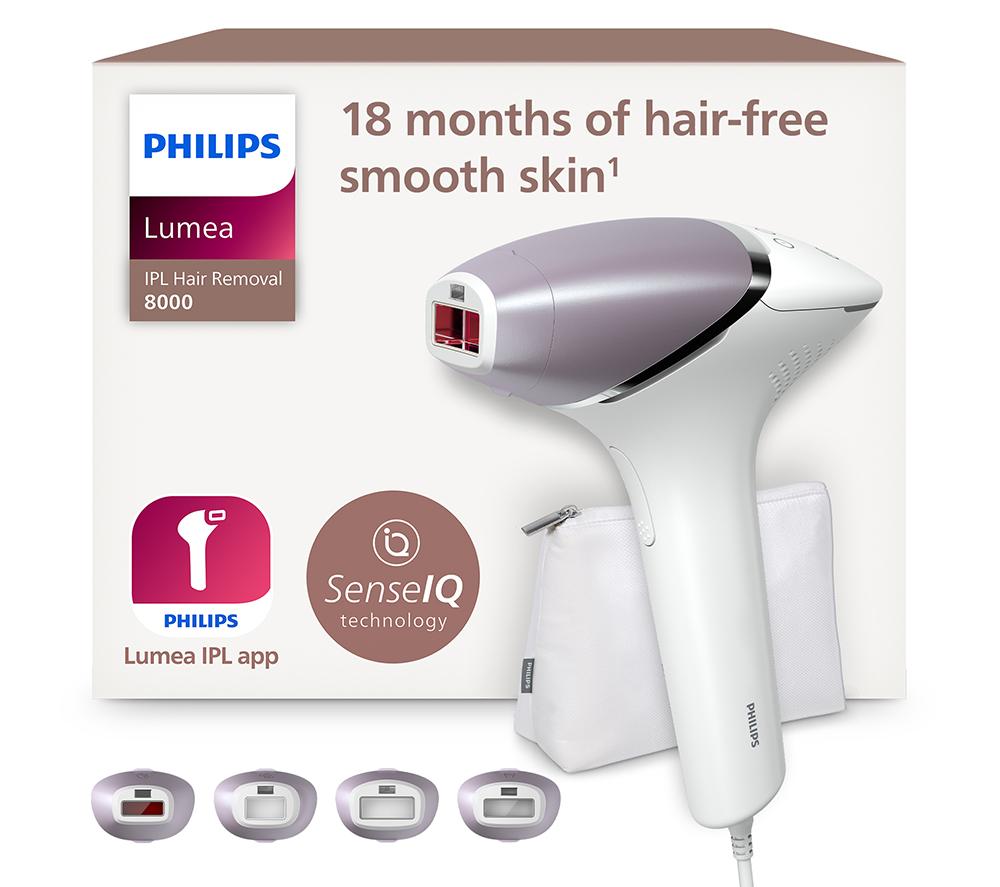 PHILIPS Lumea 8000 Series BRI947/00 IPL Hair Removal System - White image number 2 of 12