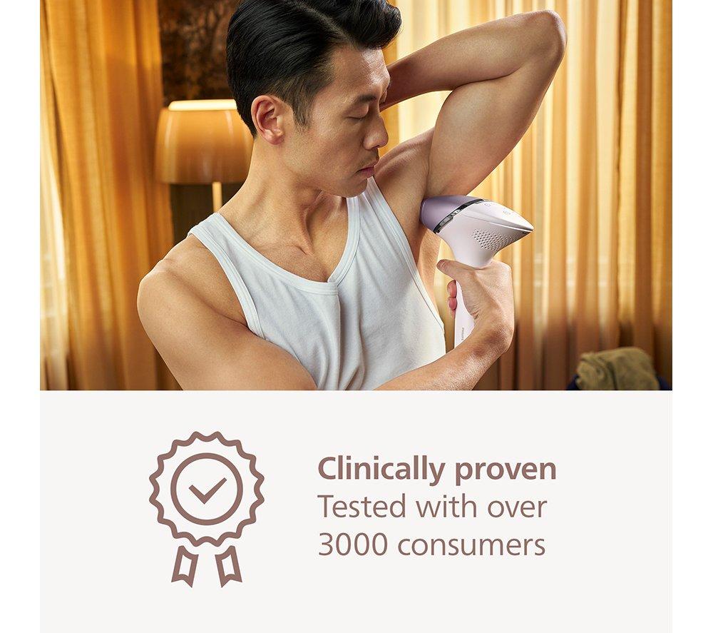 PHILIPS Lumea 8000 Series BRI947/00 IPL Hair Removal System - White image number 7 of 12