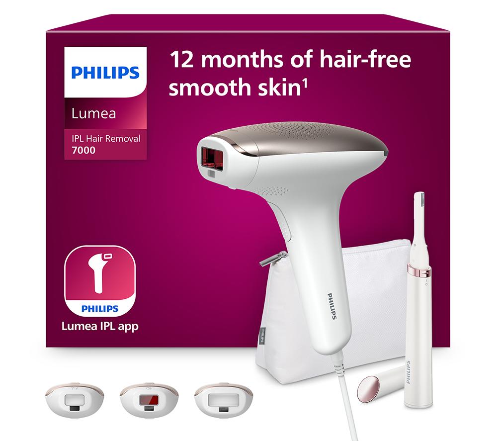 PHILIPS Lumea 7000 Series BRI923/00 IPL Hair Removal System with Pen Trimmer - White image number 2 of 10