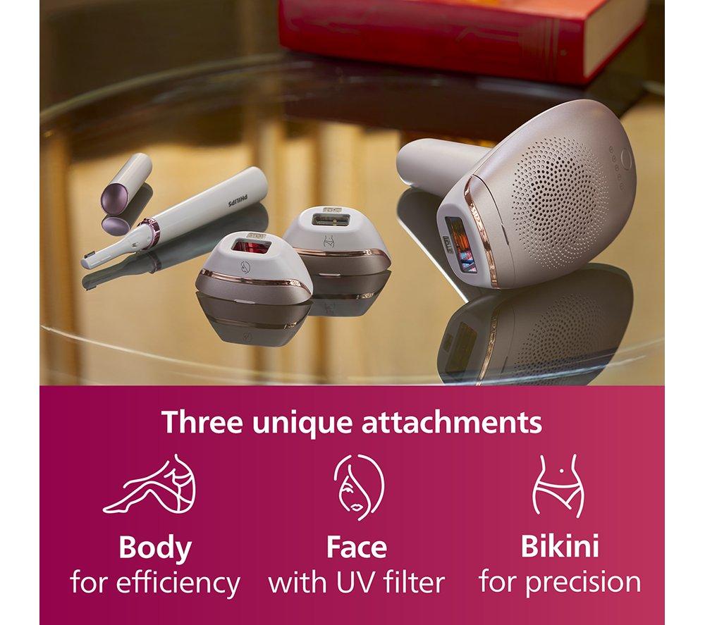 PHILIPS Lumea 7000 Series BRI923/00 IPL Hair Removal System with Pen Trimmer - White image number 4 of 10