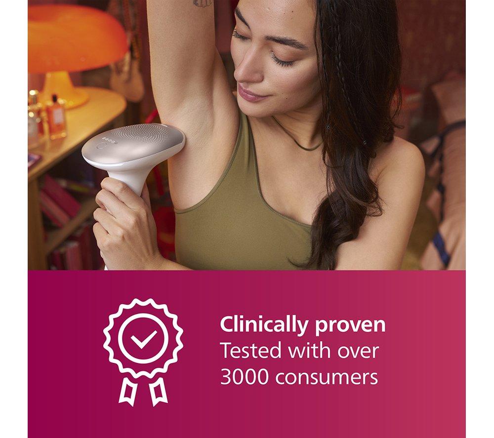 PHILIPS Lumea 7000 Series BRI923/00 IPL Hair Removal System with Pen Trimmer - White image number 6 of 10