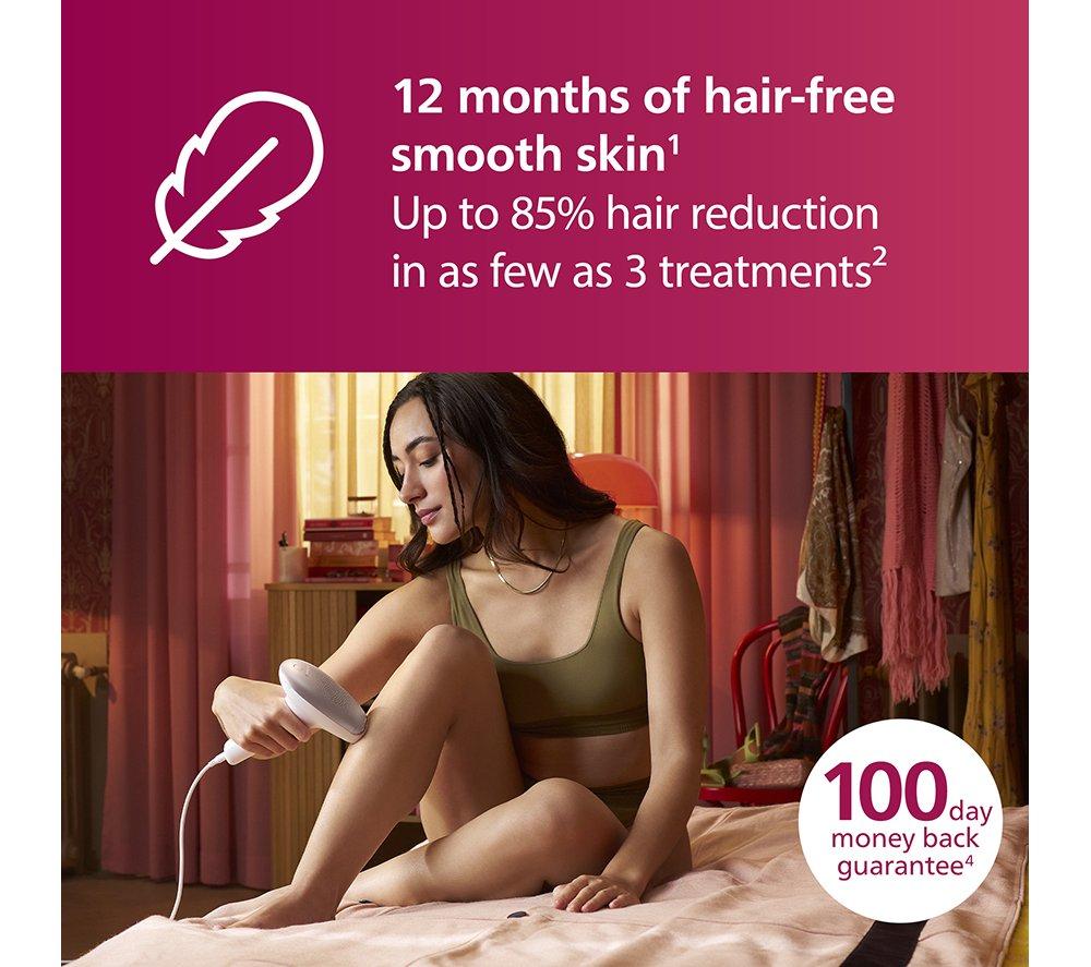 PHILIPS Lumea 7000 Series BRI923/00 IPL Hair Removal System with Pen Trimmer - White image number 10 of 10