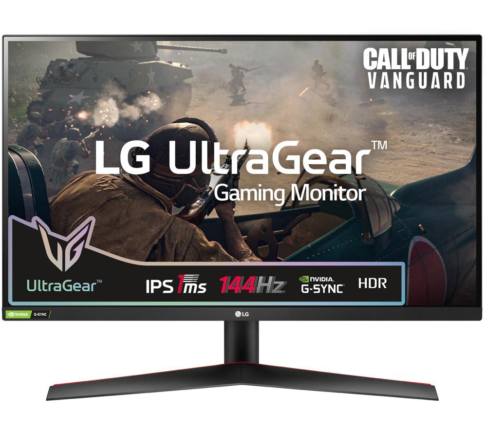 Image of LG UltraGear 27GN800-B Quad HD 27" IPS LCD Gaming Monitor - Black, Black