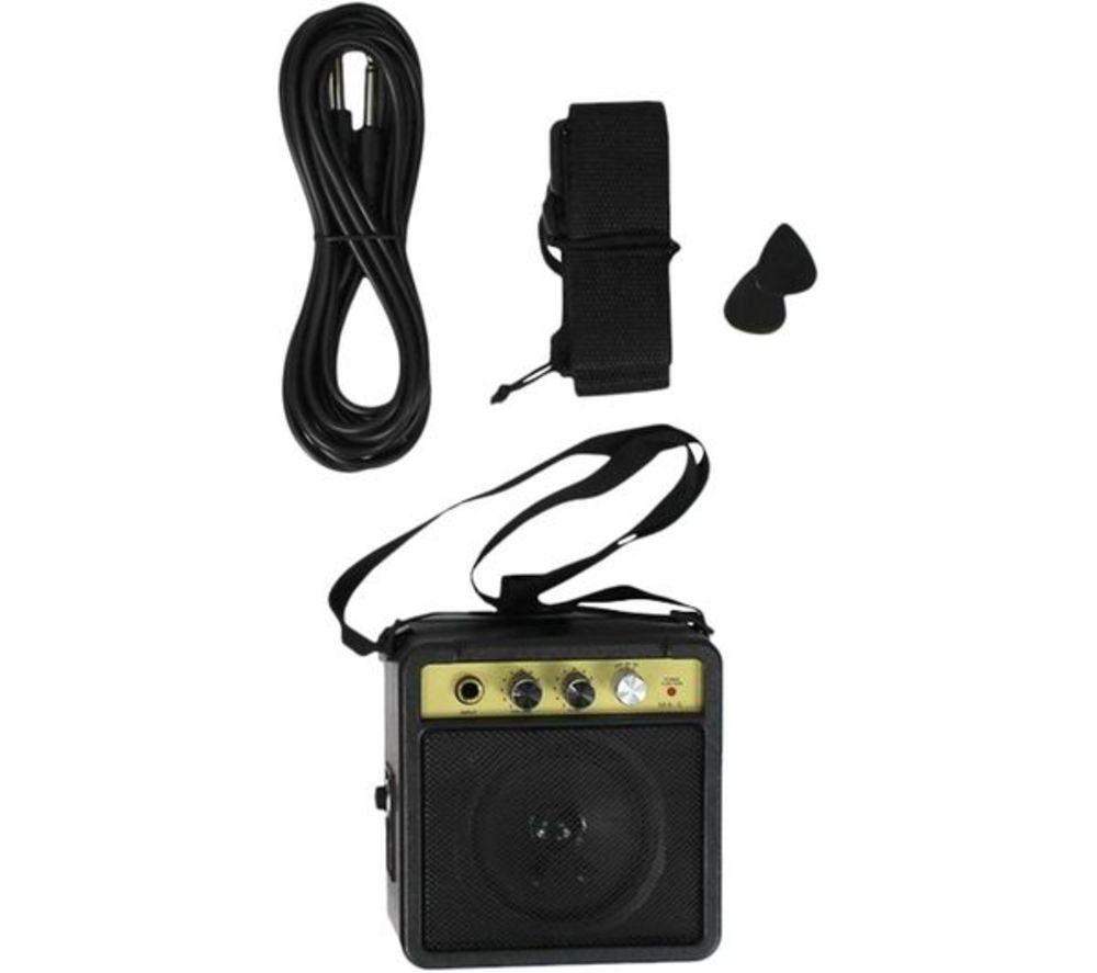 3RD AVENUE 1/4 Size Kids Electric Guitar Bundle - Black image number 7 of 9