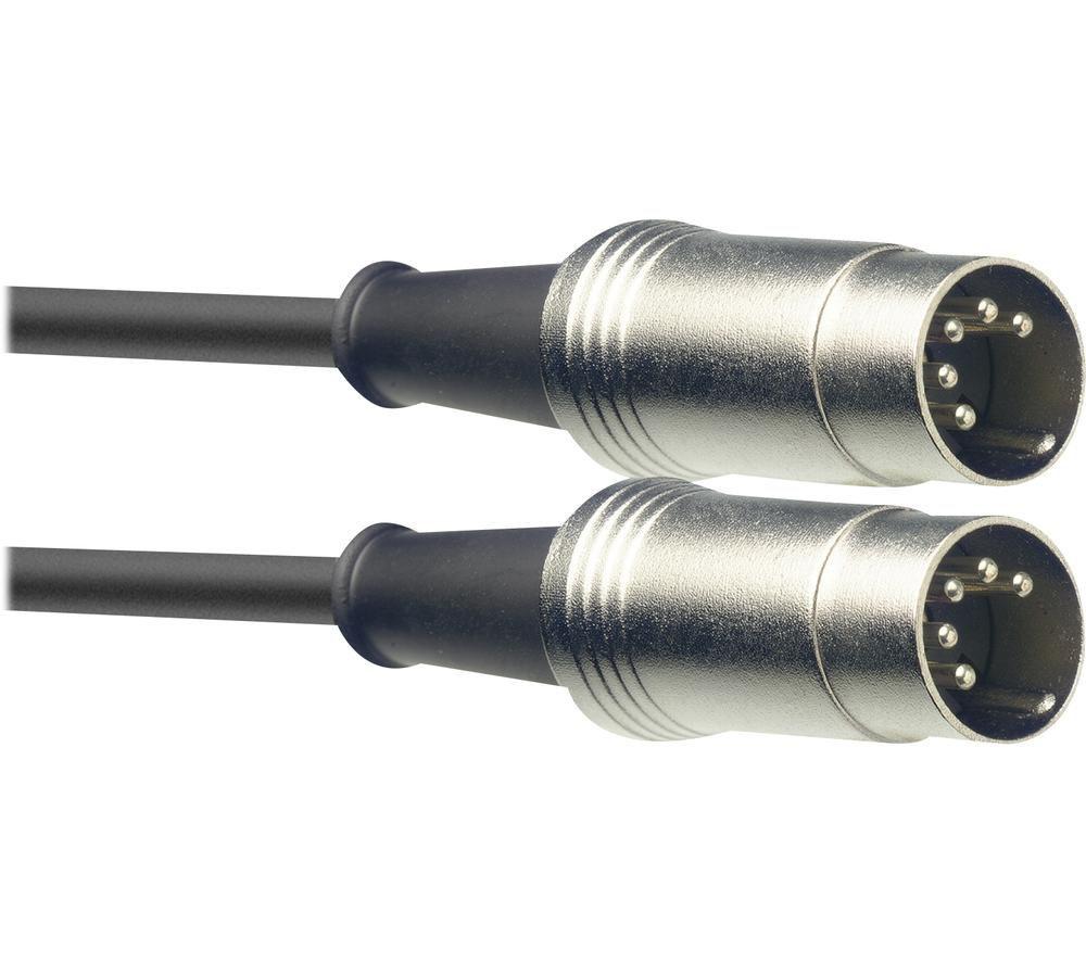 Buy STAGG SMD3 MIDI Cable 3 m, Pack of 3 Currys
