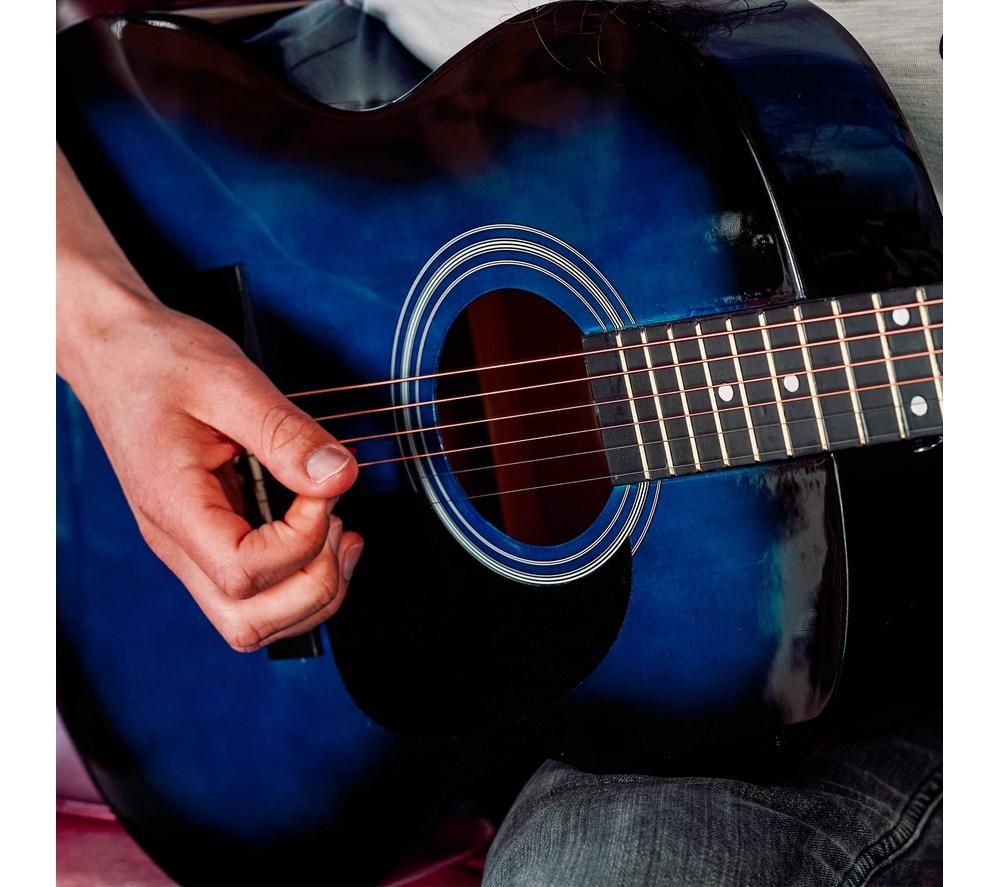 3RD AVENUE Full Size 4/4 Acoustic Guitar Ultimate Bundle - Blueburst image number 6 of 6