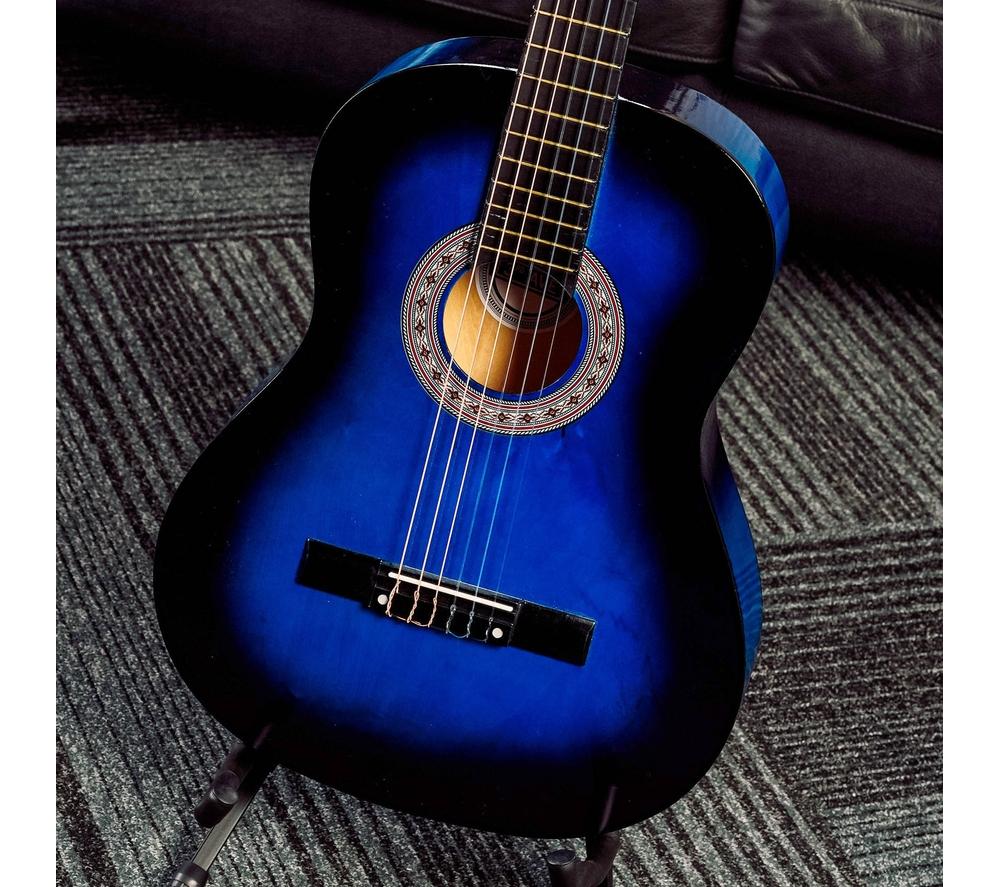 3RD AVENUE Full Size 4/4 Classical Guitar Bundle - Blueburst image number 6 of 6