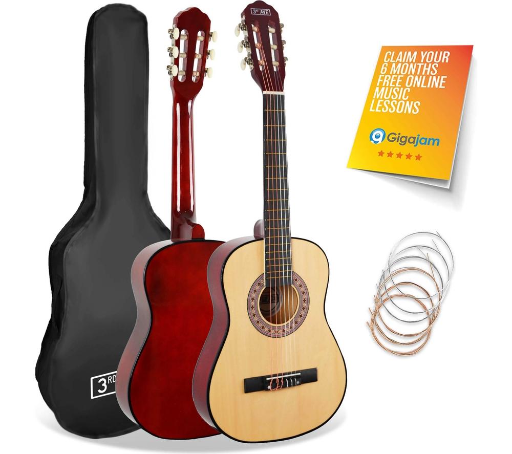 3RD AVENUE 1/2 Size Kids Classical Guitar Bundle review