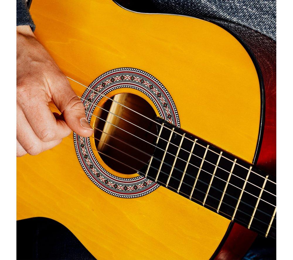 3RD AVENUE XF Full Size 4/4 Classical Guitar Bundle - Natural image number 6 of 6