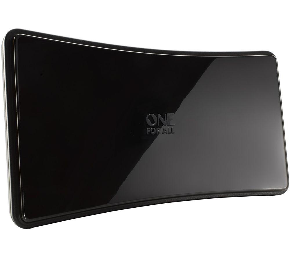ONEFOR ALL SV 9420 Full HD Amplified Indoor TV Aerial, Black