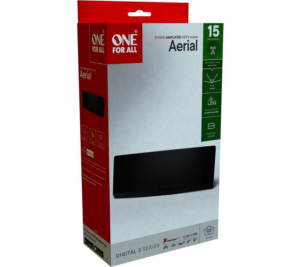 ONE FOR ALL SV 9430 Full HD Amplified Indoor TV Aerial image number 4 of 4