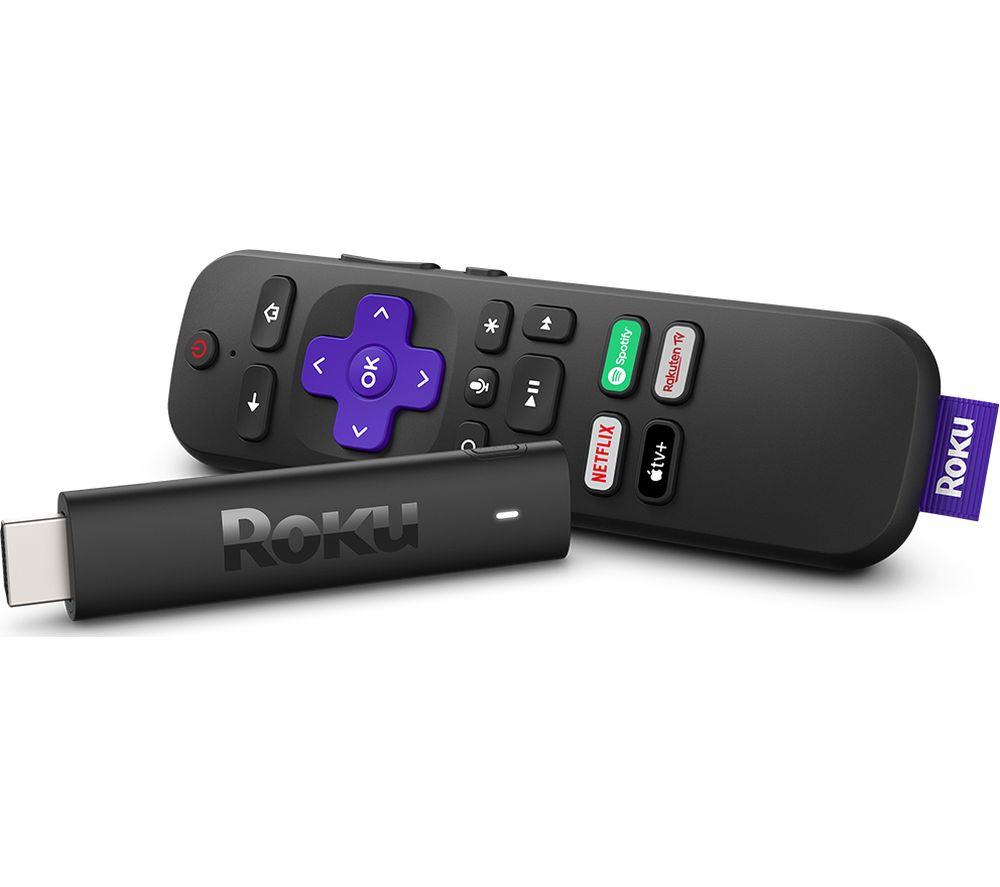 Roku 3820EU Streaming Stick 4K | HD/4K/HDR Streaming Media Player, Black