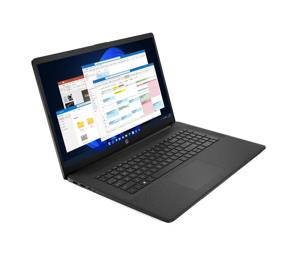 Image of HP 17-cn0500sa 17.3" Laptop - Intel®Core i3, 512 GB SSD, Black, Black