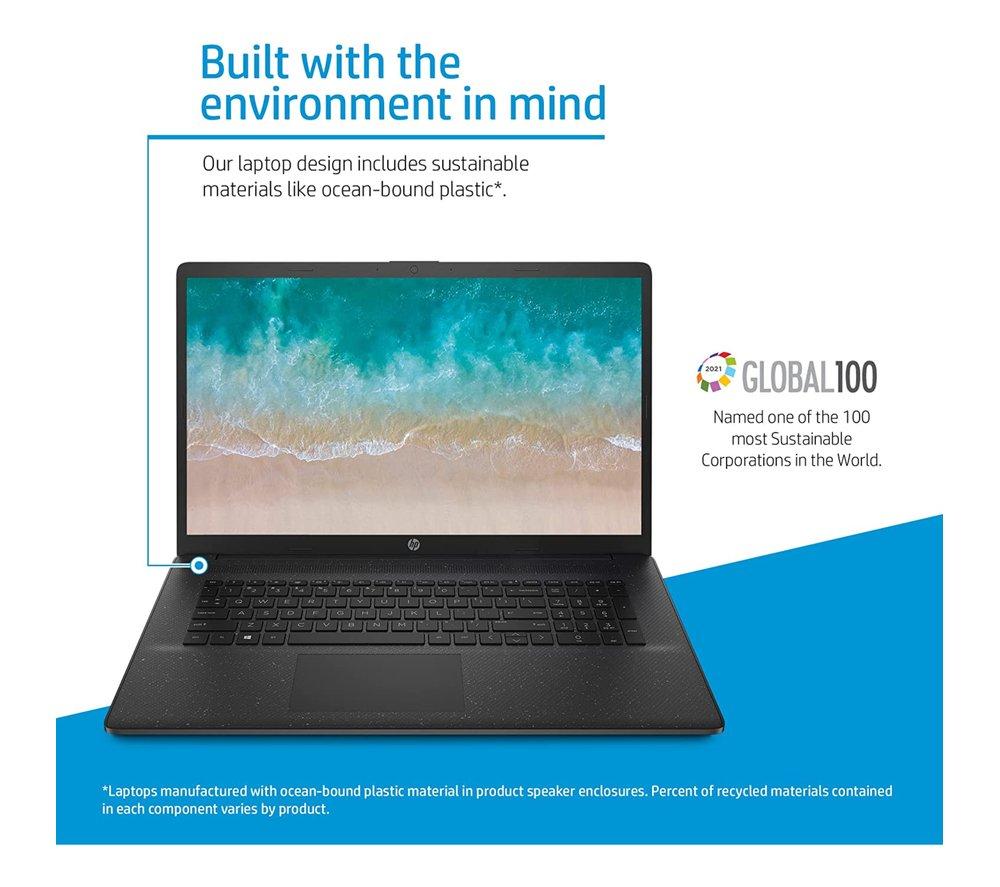 HP 17-cn0500sa 17.3' Laptop - Intel® Core™ i3, 512 GB SSD, Black - image 4