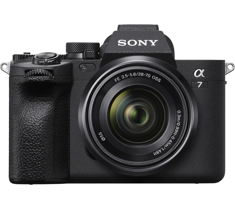 SONY a7 IV Mirrorless Camera with 28-70 mm f/3.5-5.6 Lens, Black