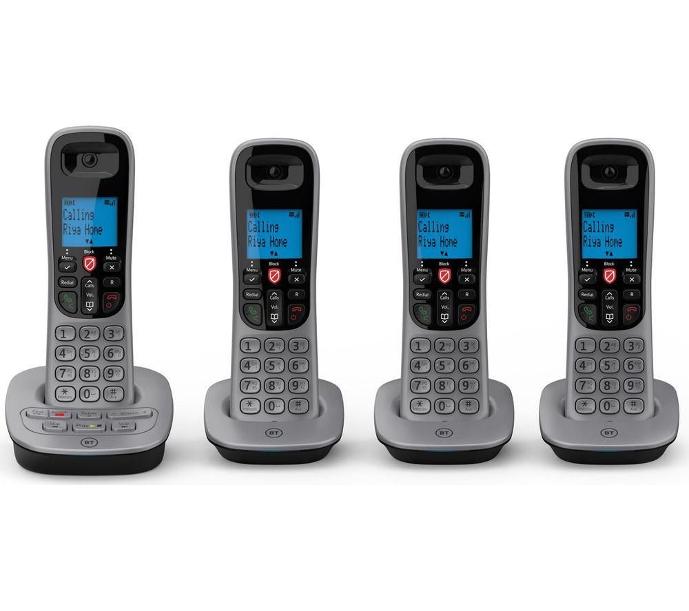 Buy BT 7660 Cordless Phone Quad Handsets Currys