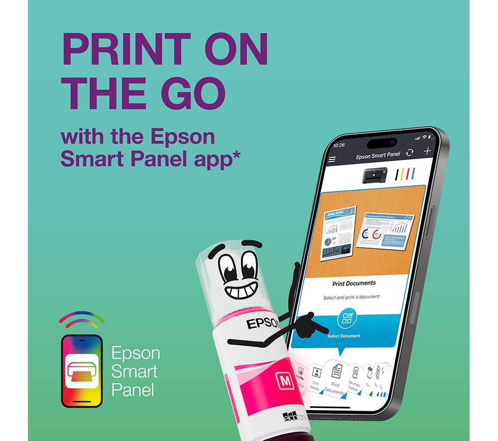 EPSON EcoTank ET-8550 All-in-One Wireless A3+ Photo Printer image number 3 of 11