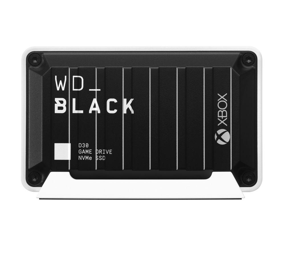 WD _BLACK D30 External SSD Game Drive - 1 TB, Black