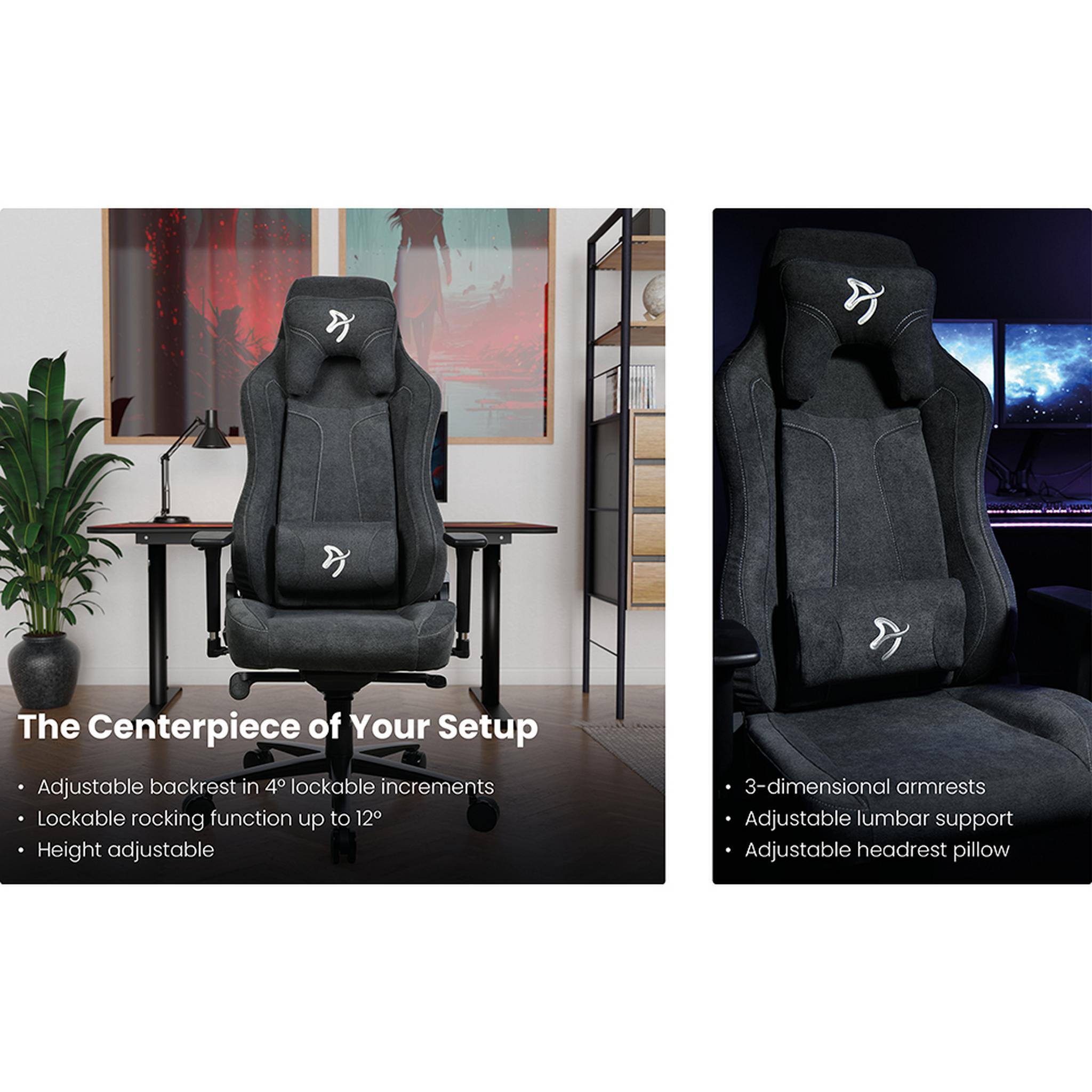 Two-panel feature highlights for chair with images