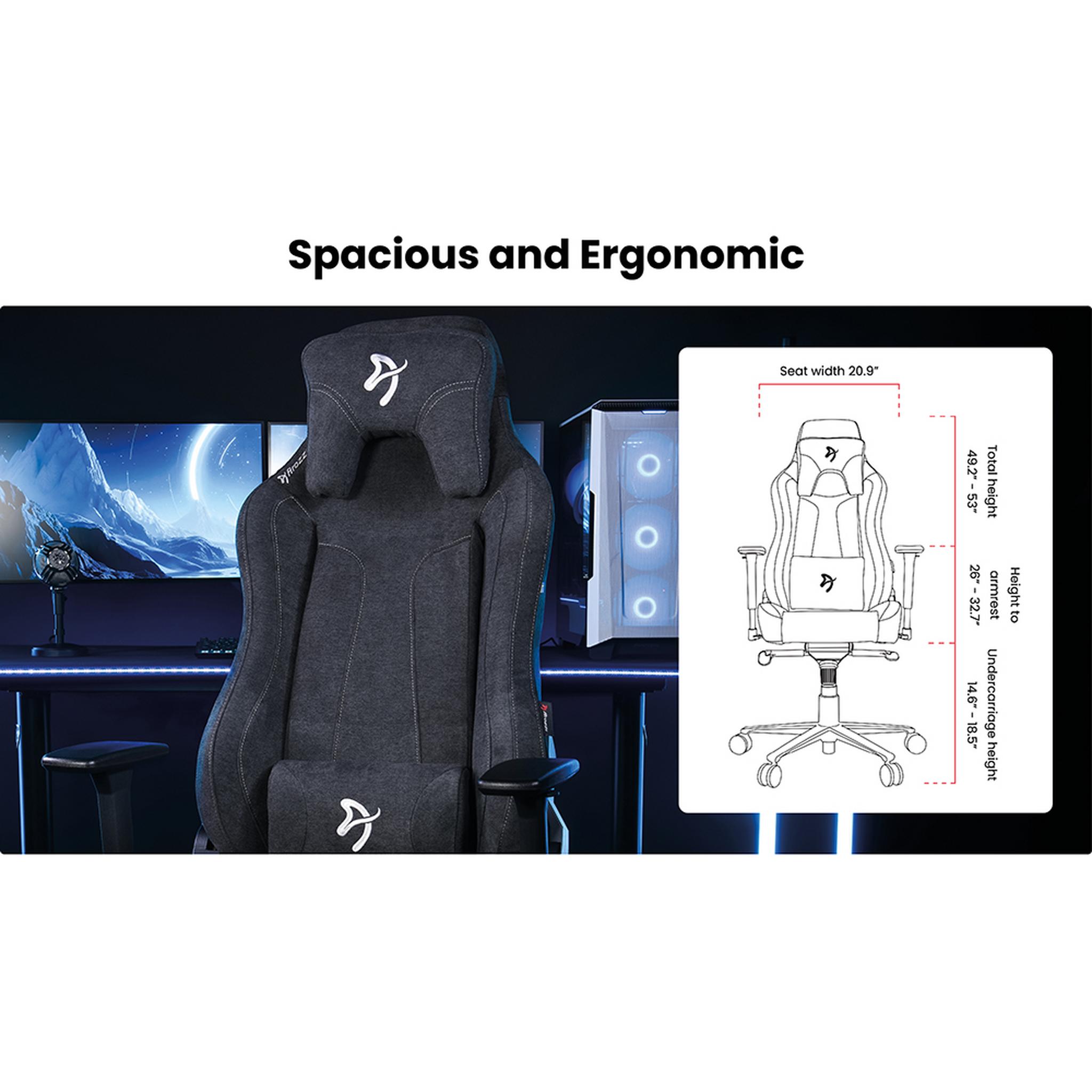 Spacious and ergonomic diagram with chair