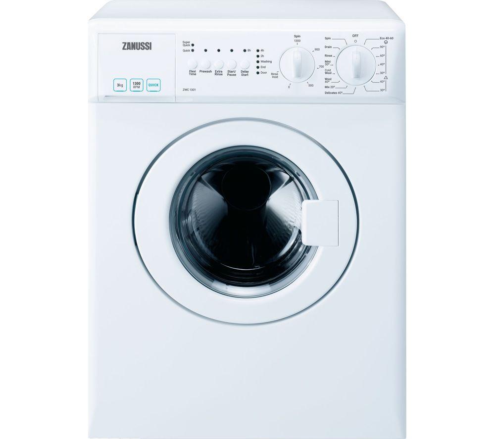 Zanussi Washing Machines at Tesco, Argos, AO, Currys, John Lewis