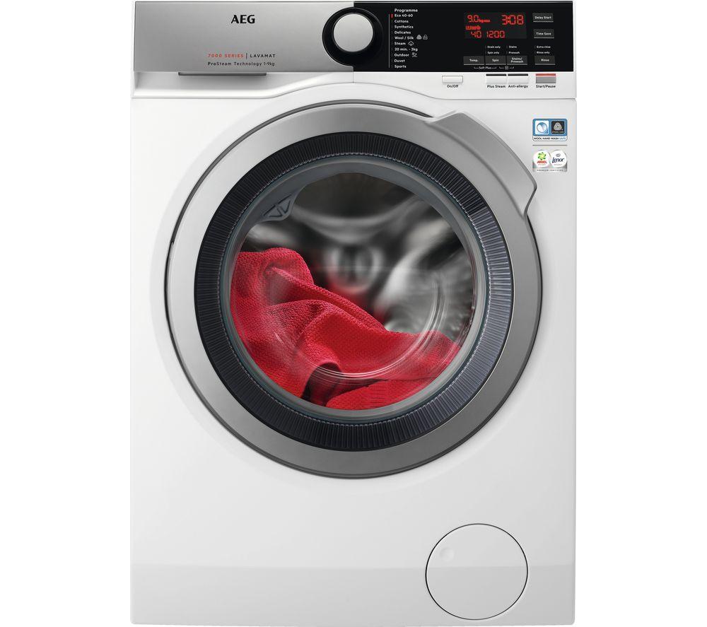 AEG ProSteam L7FEE965R 9 kg 1600 Spin Washing Machine - White