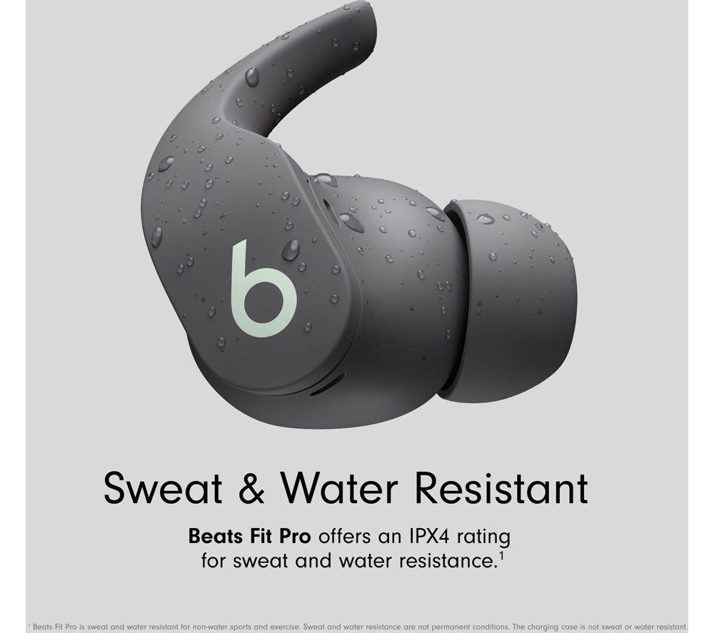 BEATS Fit Pro Wireless Bluetooth Noise-Cancelling Sports Earbuds - Sage Grey image number 15 of 23