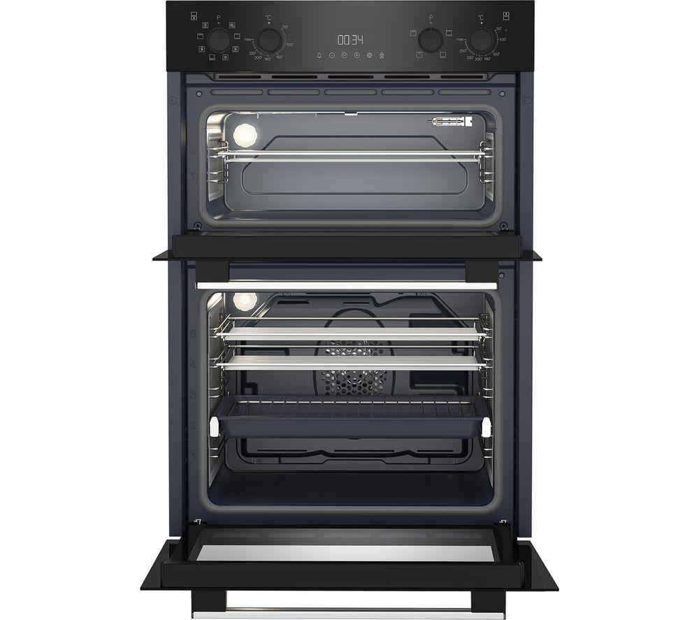 GRUNDIG GEDM22300B Electric Double Oven - Black image number 2 of 5