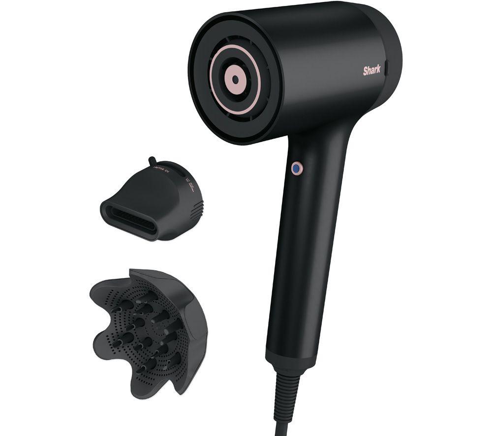 SHARK STYLE iQ HD110UK Hair Dryer Black & Rose Gold