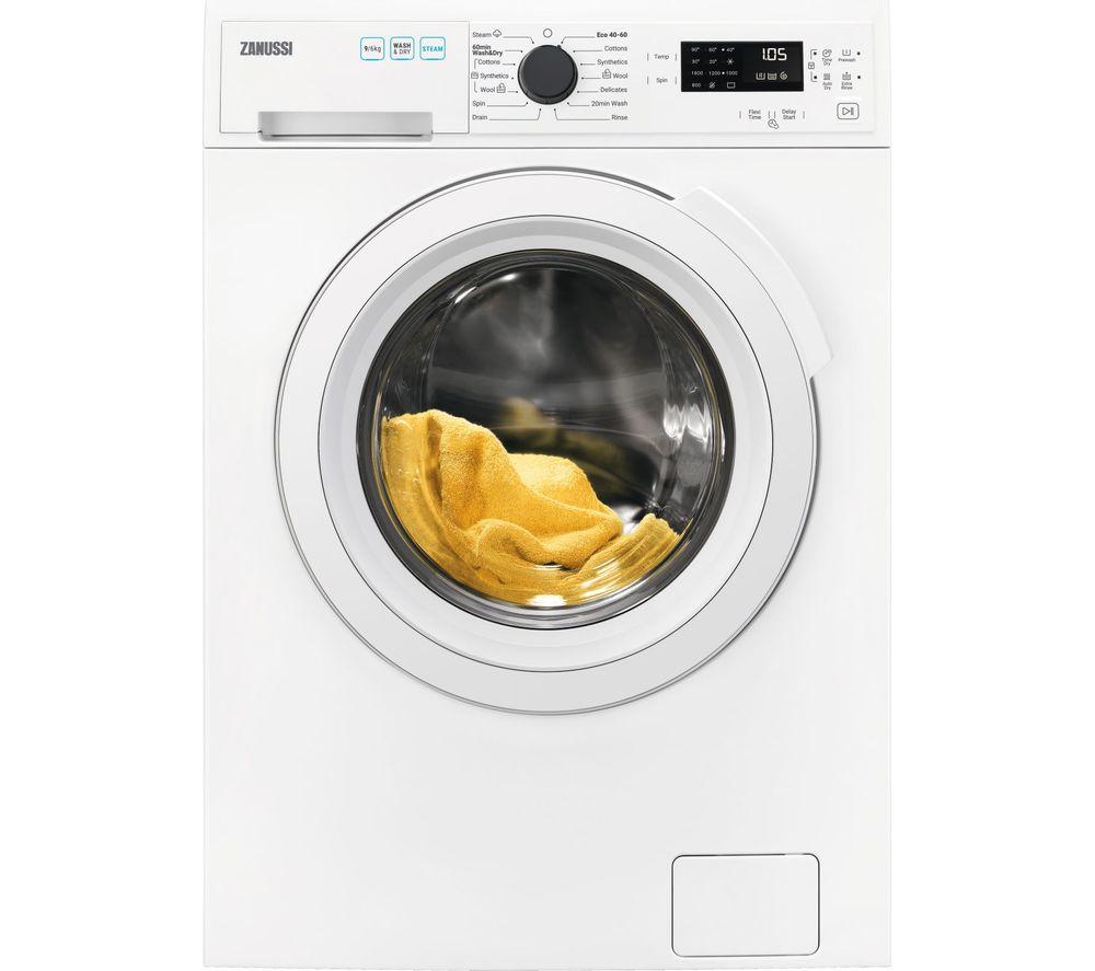 ZANUSSI AutoAdjust ZWD96SB4PW 9 kg Washer Dryer - White