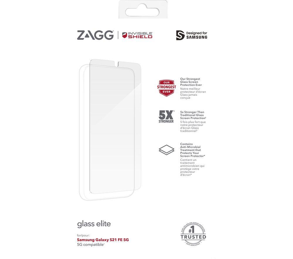 ZAGG InvisibleShield Glass Elite Galaxy S21 FE Screen Protector image number 3 of 3
