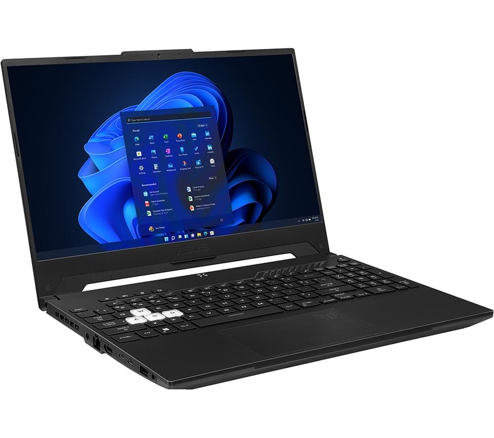 Image of Asus TUF Dash F15 15.6" Gaming Laptop - Intel®Core i7, RTX 3060, 1 TB SSD, Black