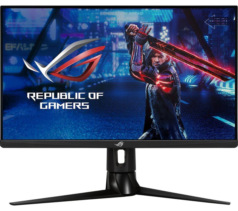 Image of ASUS ROG Strix XG27AQM Quad HD 27" IPS LCD Gaming Monitor - Black, Black