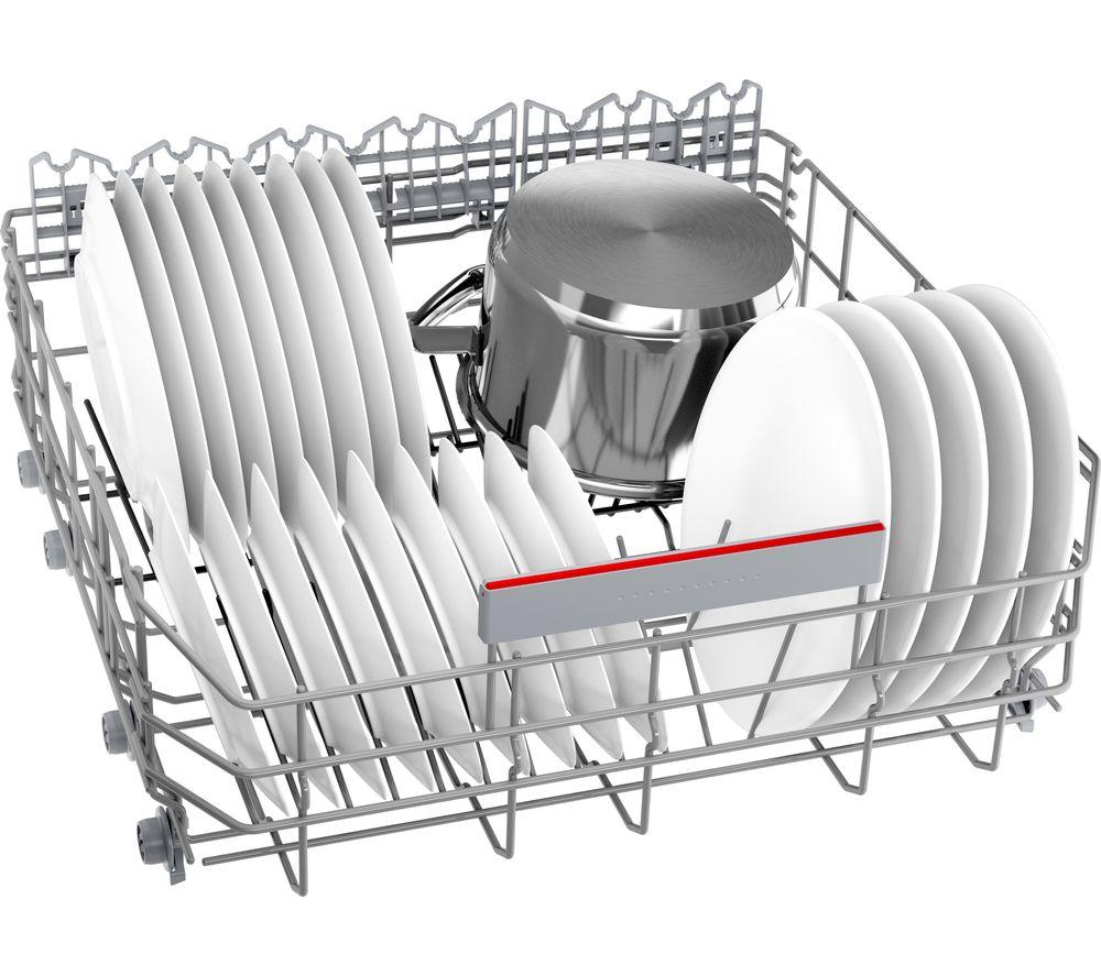 BOSCH Series 6 SMS6TCI00E Full-size WiFi-enabled Dishwasher - Stainless Steel image number 3 of 4