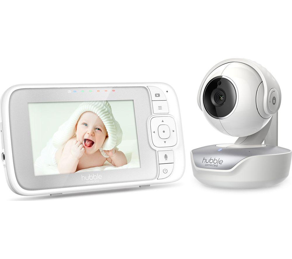 Buy Hubble Nursery View Select Baby Monitor White Currys