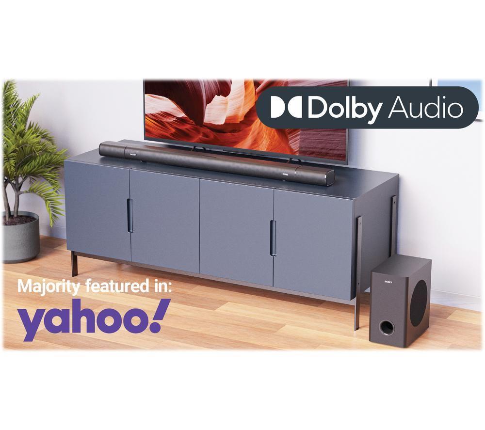 MAJORITY Everest 5.1 Wireless Sound Bar - Black image number 5 of 8