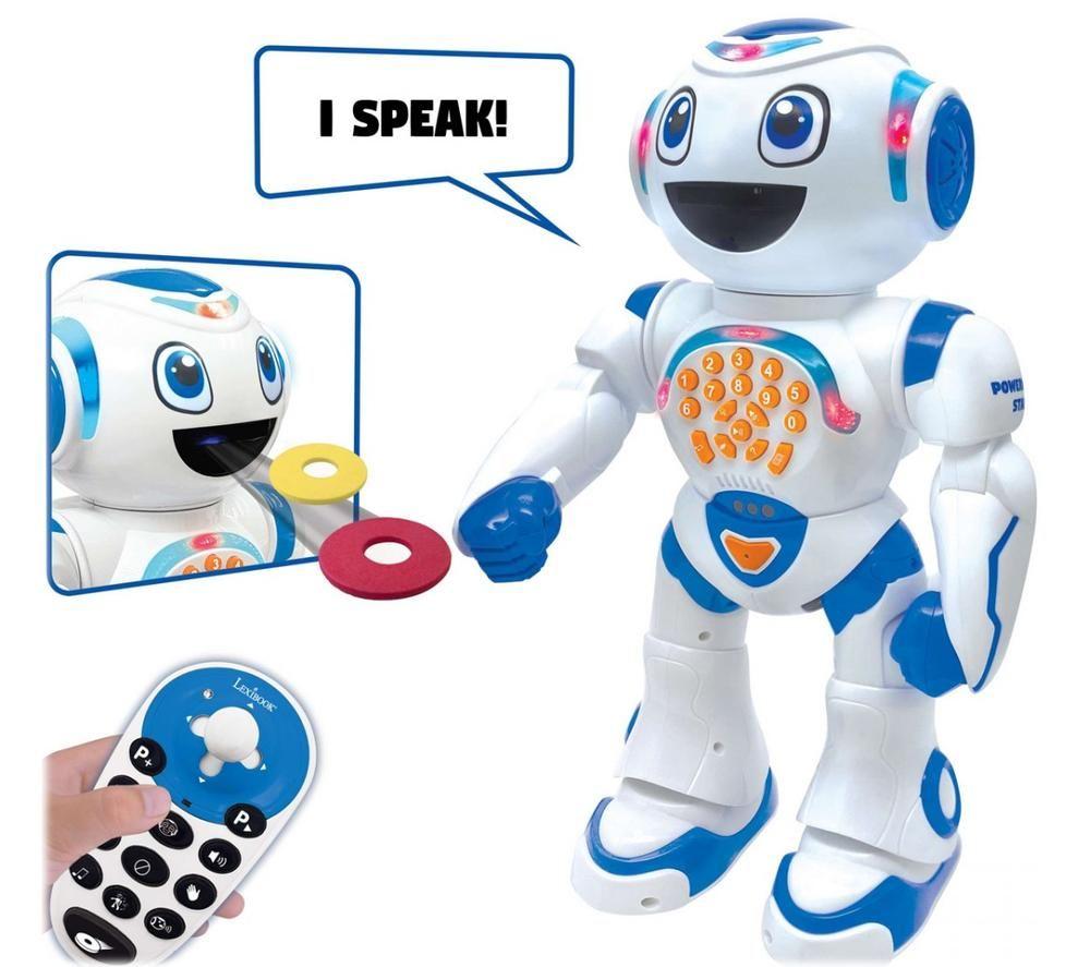LEXIBOOK Powerman Star Educational Robot - Blue & White image number 3 of 5
