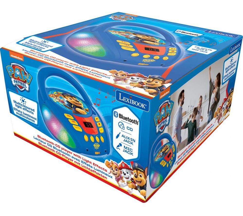 LEXIBOOK RCD109PA Bluetooth Boombox - Paw Patrol image number 3 of 5