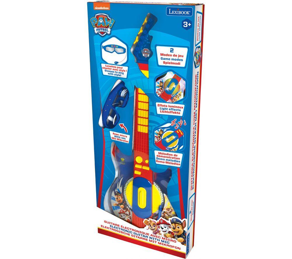 LEXIBOOK Paw Patrol Electric Toy Guitar - Blue image number 6 of 6
