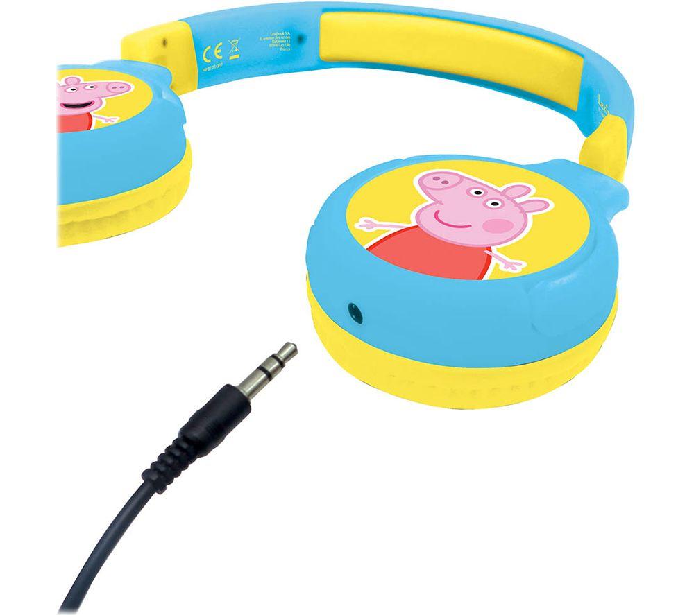 LEXIBOOK HPBT010PP Wireless Bluetooth Kids Headphones - Peppa Pig image number 2 of 6