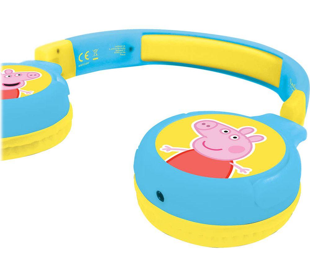 LEXIBOOK HPBT010PP Wireless Bluetooth Kids Headphones - Peppa Pig image number 5 of 6