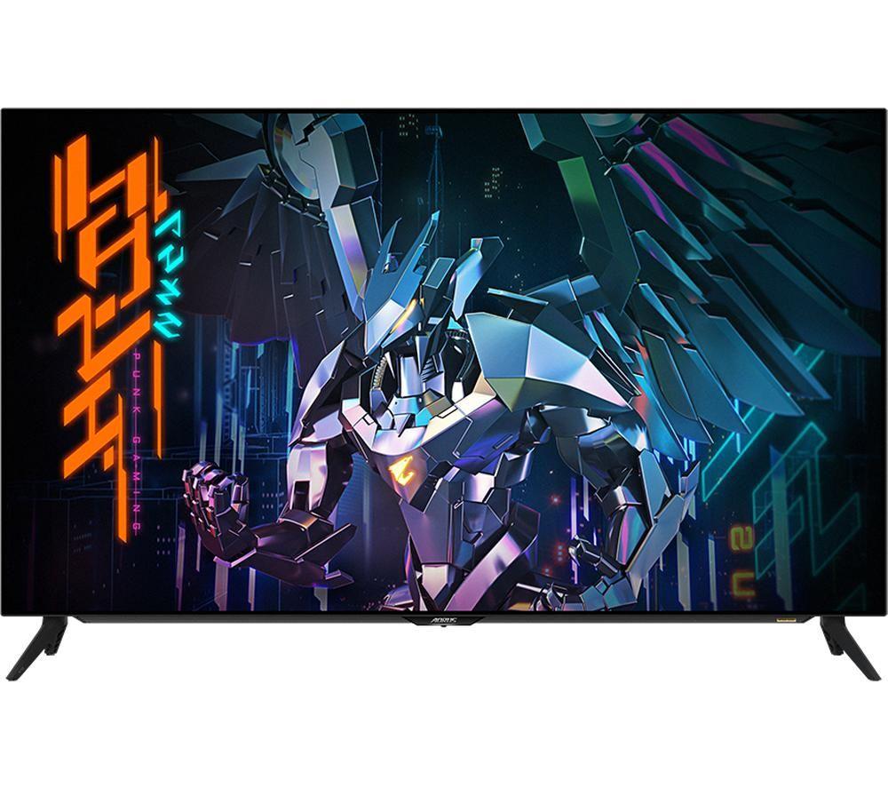 Image of GIGABYTE AORUS FO48U 4K Ultra HD 47.53" OLED Gaming Monitor - Black, Black