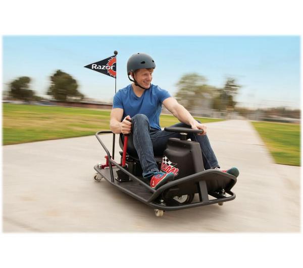 Buy RAZOR Crazy Cart XL Electric Ride-On Vehicle - Black
