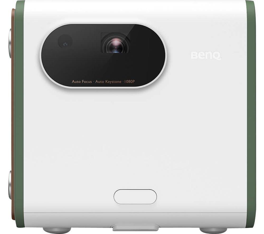 Image of BENQ GS50 Smart Full HD Portable Projector, Green,White