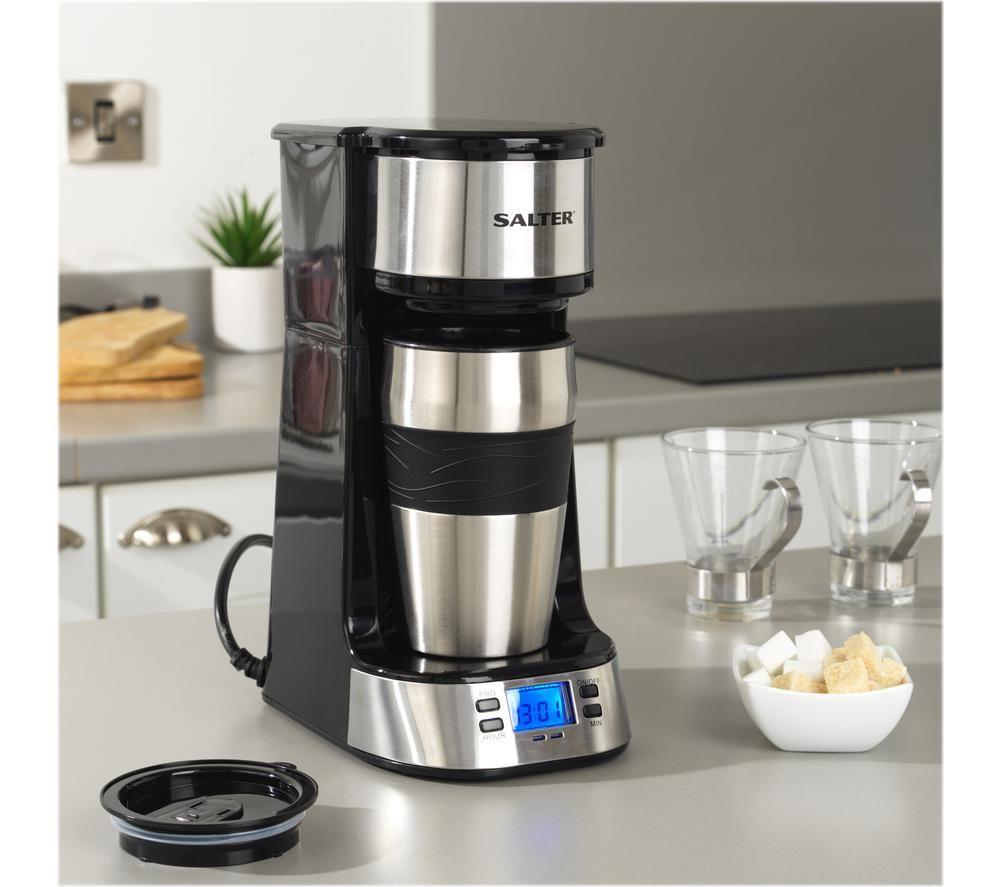 SALTER To Go EK2732 Filter Coffee Machine - Black & Stainless Steel image number 5 of 12