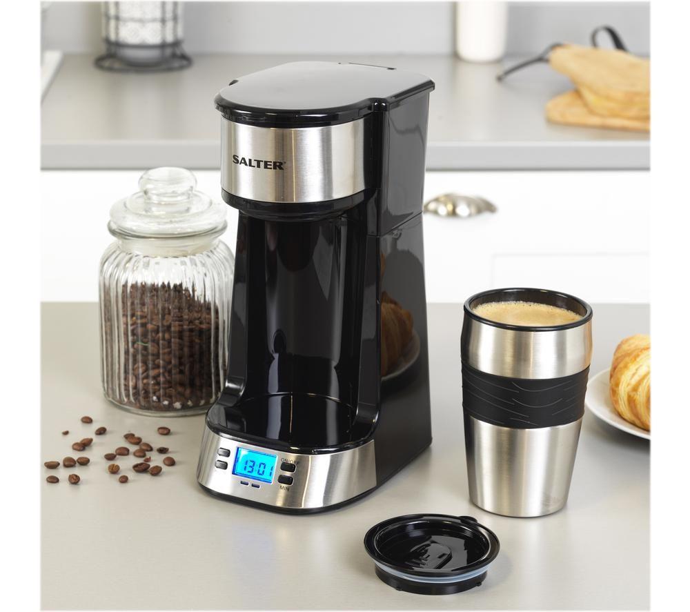 SALTER To Go EK2732 Filter Coffee Machine - Black & Stainless Steel image number 6 of 12